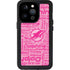 NFL Miami Dolphins - Blast Pink iPhone 15 Pro Waterproof Case